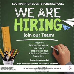 We Are Hiring